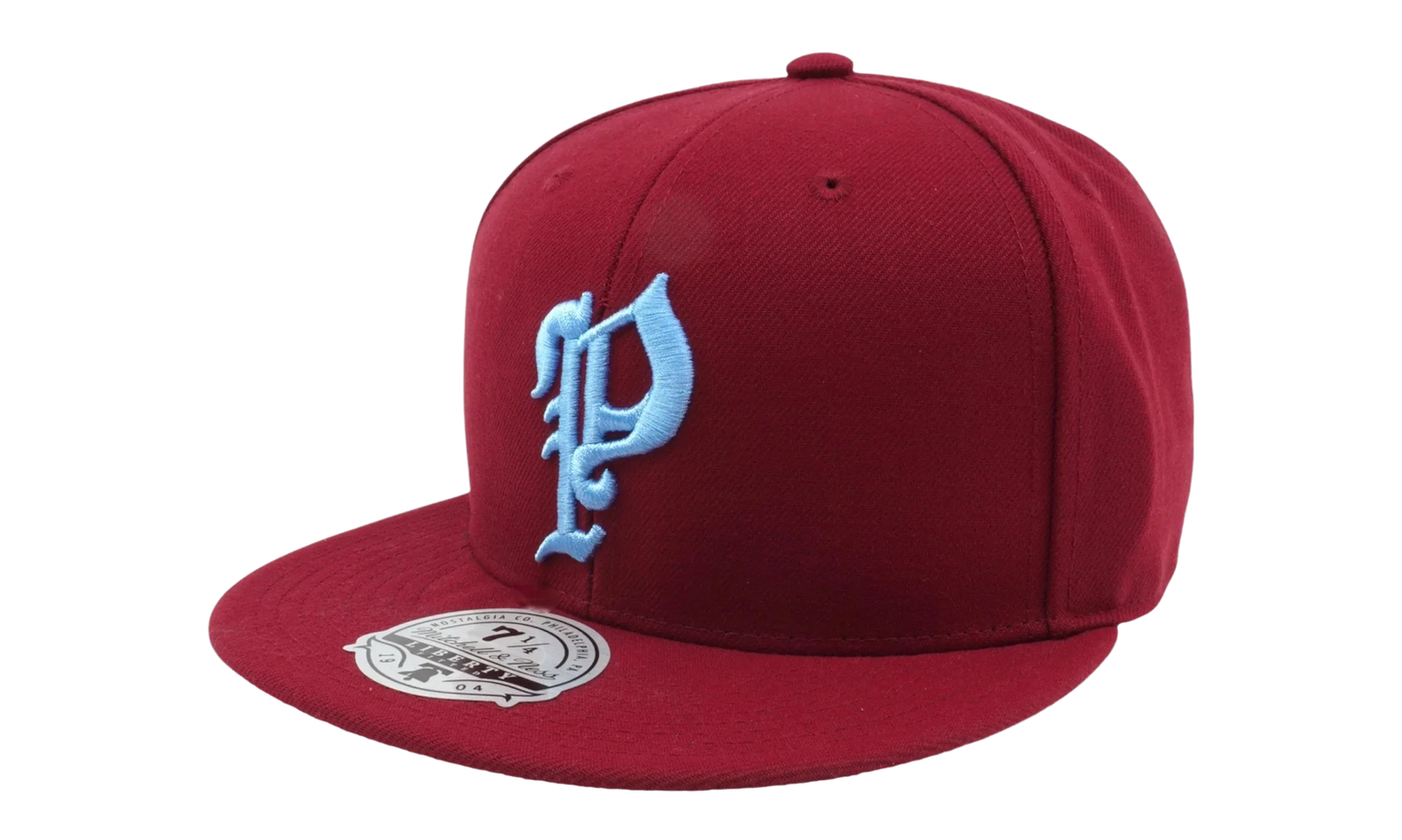 MLB Team Evolution Fitted Phillies 1991 Cap "Burgundy" 6HSF1837 PPH91PPPBRGY