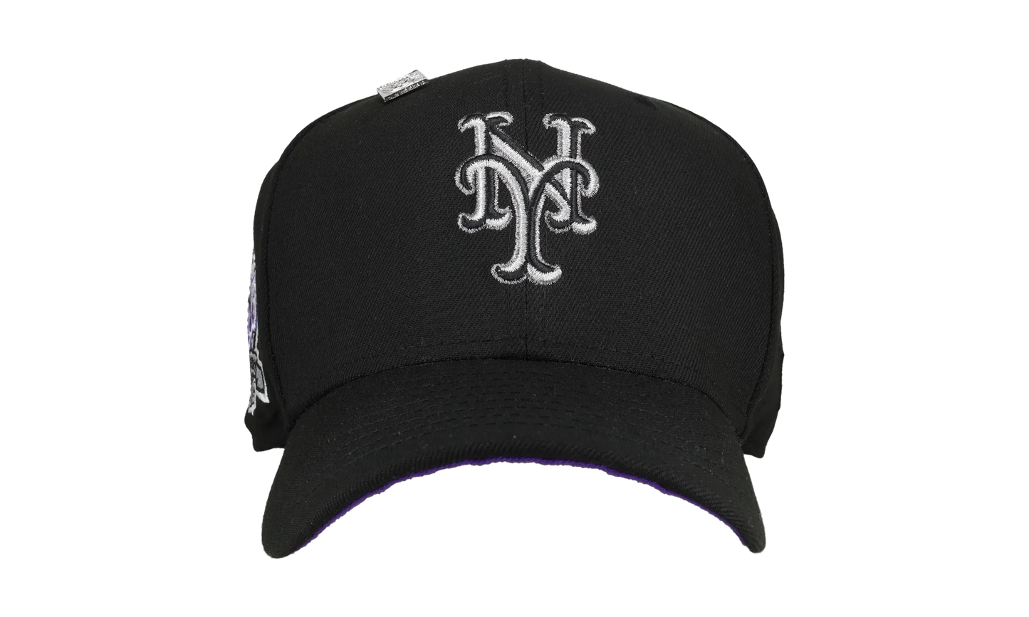 59FIFTY New York Mets 40th Anniversary Fitted Hat "Black / Purple" NE191