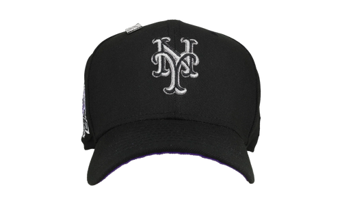 59FIFTY New York Mets 40th Anniversary Fitted Hat "Black / Purple" NE191