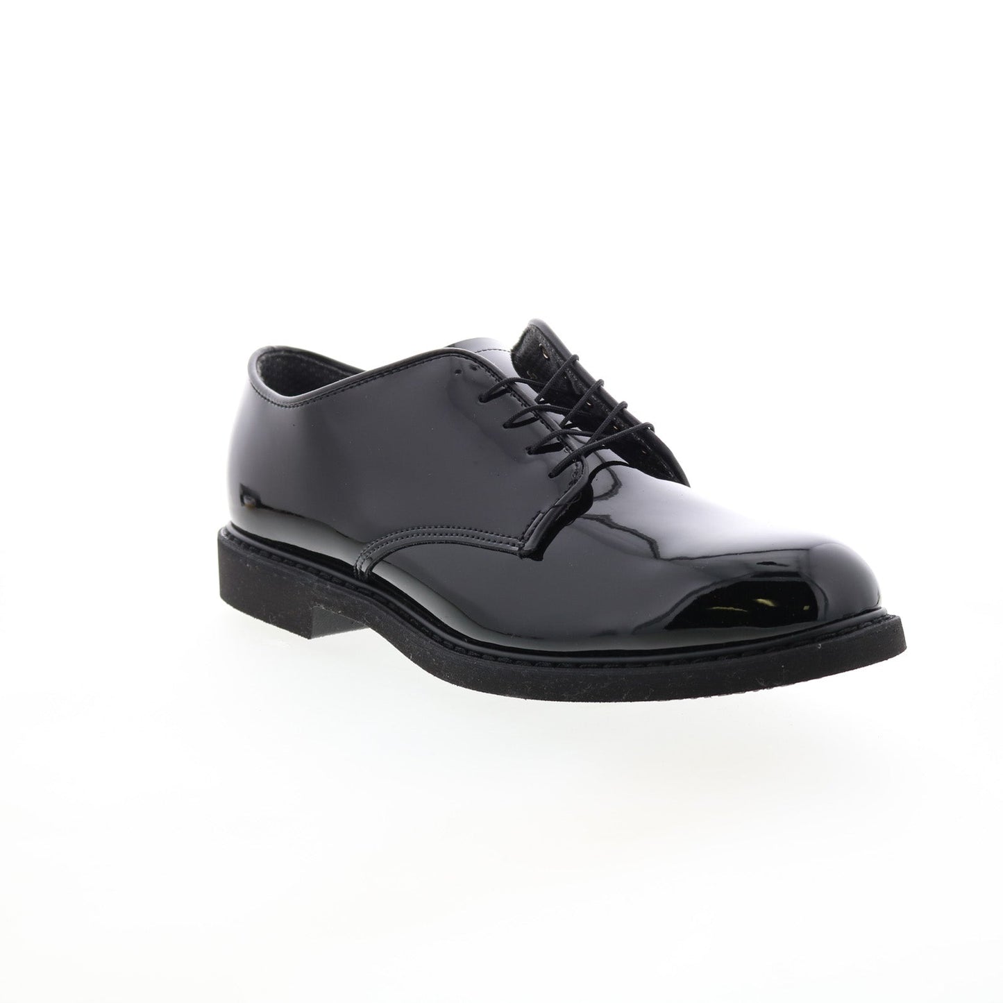 Altama O2 High Gloss Oxford Tuxedo Mens Black Wide Oxfords Plain Toe Shoes