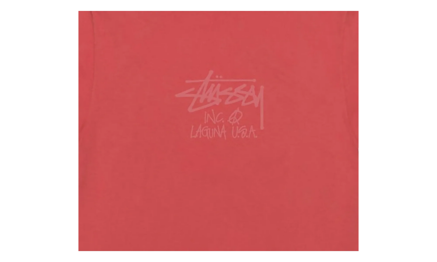 Laguna USA Pigment Dyed Tee "Guava" STUS390