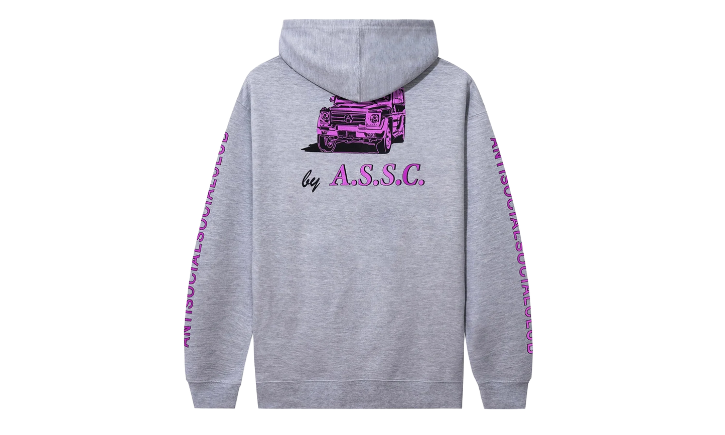 Berlin Alt Heather Hoodie "Grey" ANTSOC BERLIN