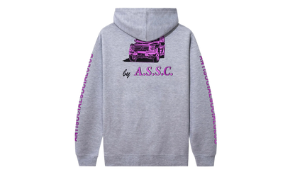 Berlin Alt Heather Hoodie "Grey" ANTSOC BERLIN