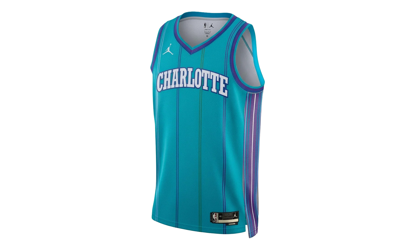 NBA Hornets Hardwood Classic Edition Swingman Jersey "Teal" DX8614 415