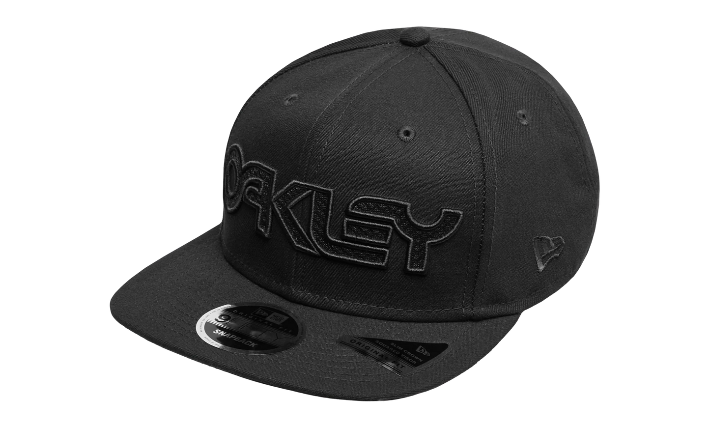 9FIFTY OAKLEY x New Era B1B Meshed FB Snapback Hat "Blackout" FOS900728 02E