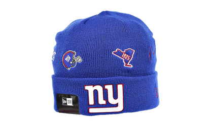 New York Giants Identity Cuffed Knit Beanie "Royal" 60268022