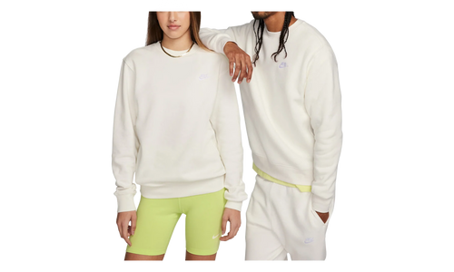 Sportswear Club Fleece Crewneck Sweatshirt "Sail / White" BV2662 133