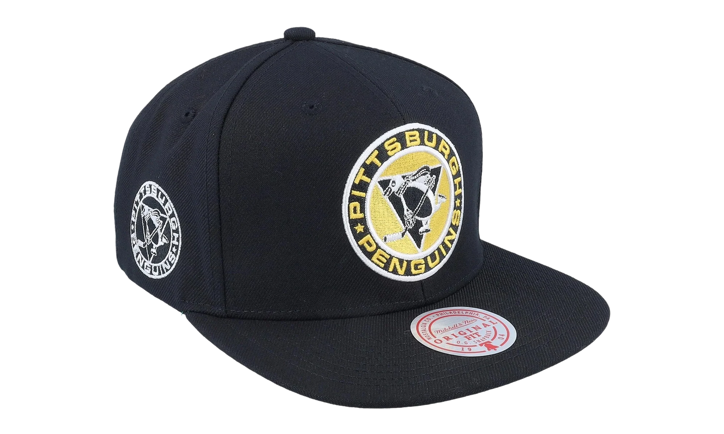 NHL Alternate Flip Snapback Cap "Pittsburgh Penguins - Black" 6HSSDX22015 PPEBLCK
