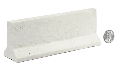 Mini Materials 1:12 Scale Jersey Barrier "SS26 - Grey" SU27299