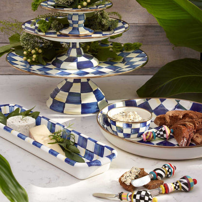 MacKenzie-Childs Royal Check Abundant Bowl