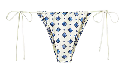 Tova Baroque Tile Tie Bottom "White" KITH53