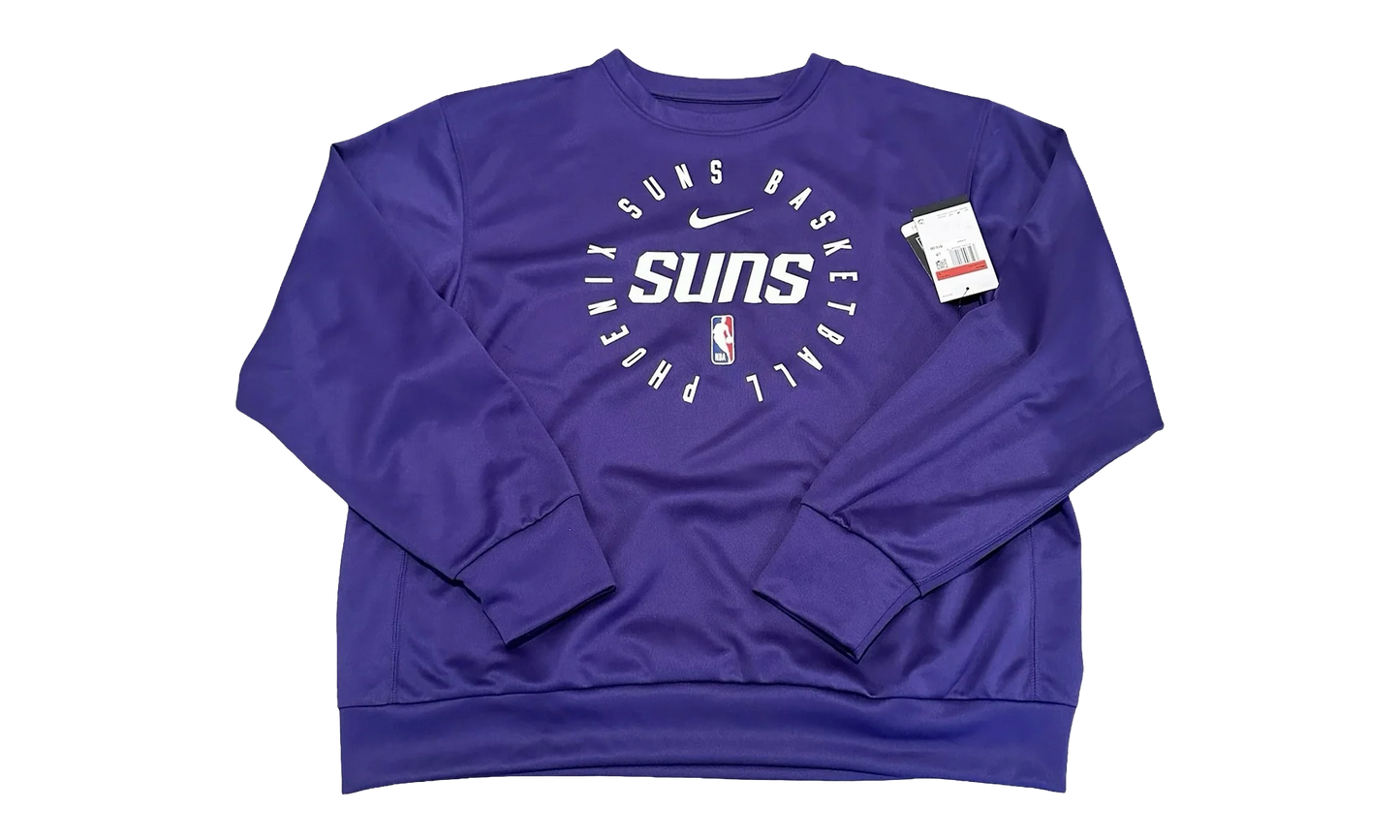 NBA Phoenix Suns Standard Issue Dri-Fit Crewneck Sweatshirt "Purple" FV1806 566