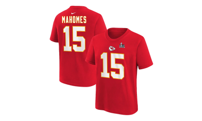 Player Name & Number Tee GS "Patrick Mahomes Chiefs Super Bowl LIX" 9Z1B7NFPRECHIP