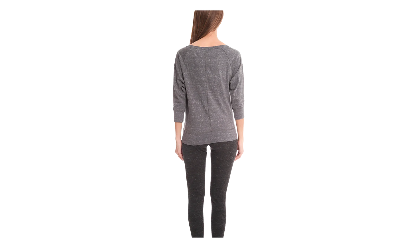 3/4 Sleeve Logo Sweater "Grey" 545548 021