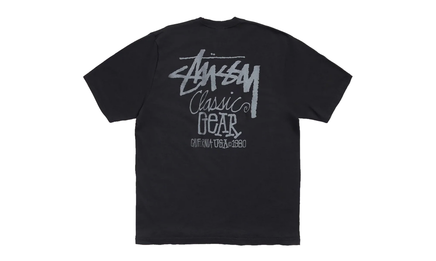 Classic Gear Pigment Dyed T-Shirt "Black" STUS361