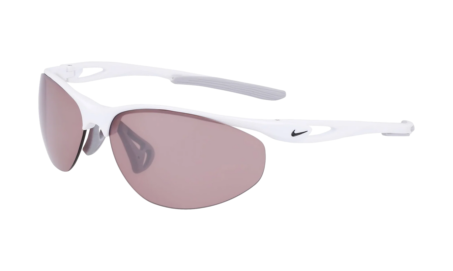 Aerial E Polarized Sunglasses "White / Road Tint" DZ7353 100