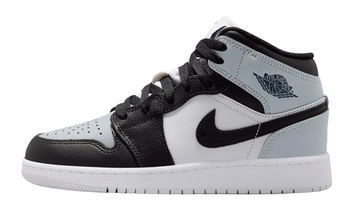 Air Jordan 1 Mid GS "Black Aura Squadron Blue" DQ8423 002