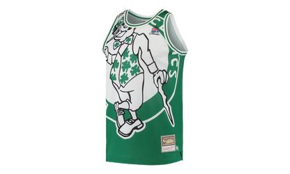NBA Big Face Jersey "Boston Celtics - Green" MSTKBW19068 BCEGREN