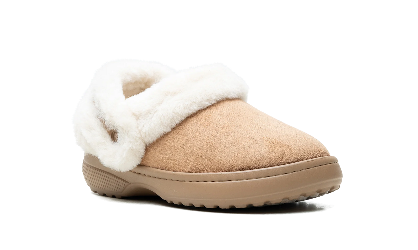 Classic Unfurgettable Vegan Suede Clog "Sepia" 212106 2EY
