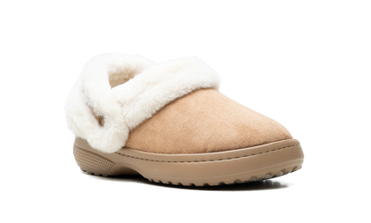 Classic Unfurgettable Vegan Suede Clog "Sepia" 212106 2EY