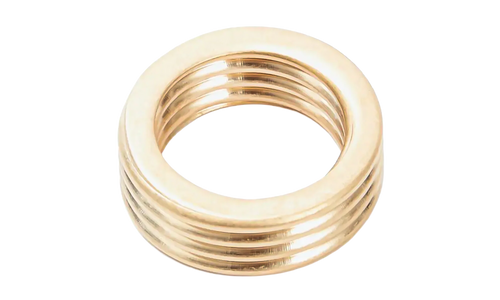 BOTL & NUT RIBBED RING "GOLD" SM0UQ0022SV0273950