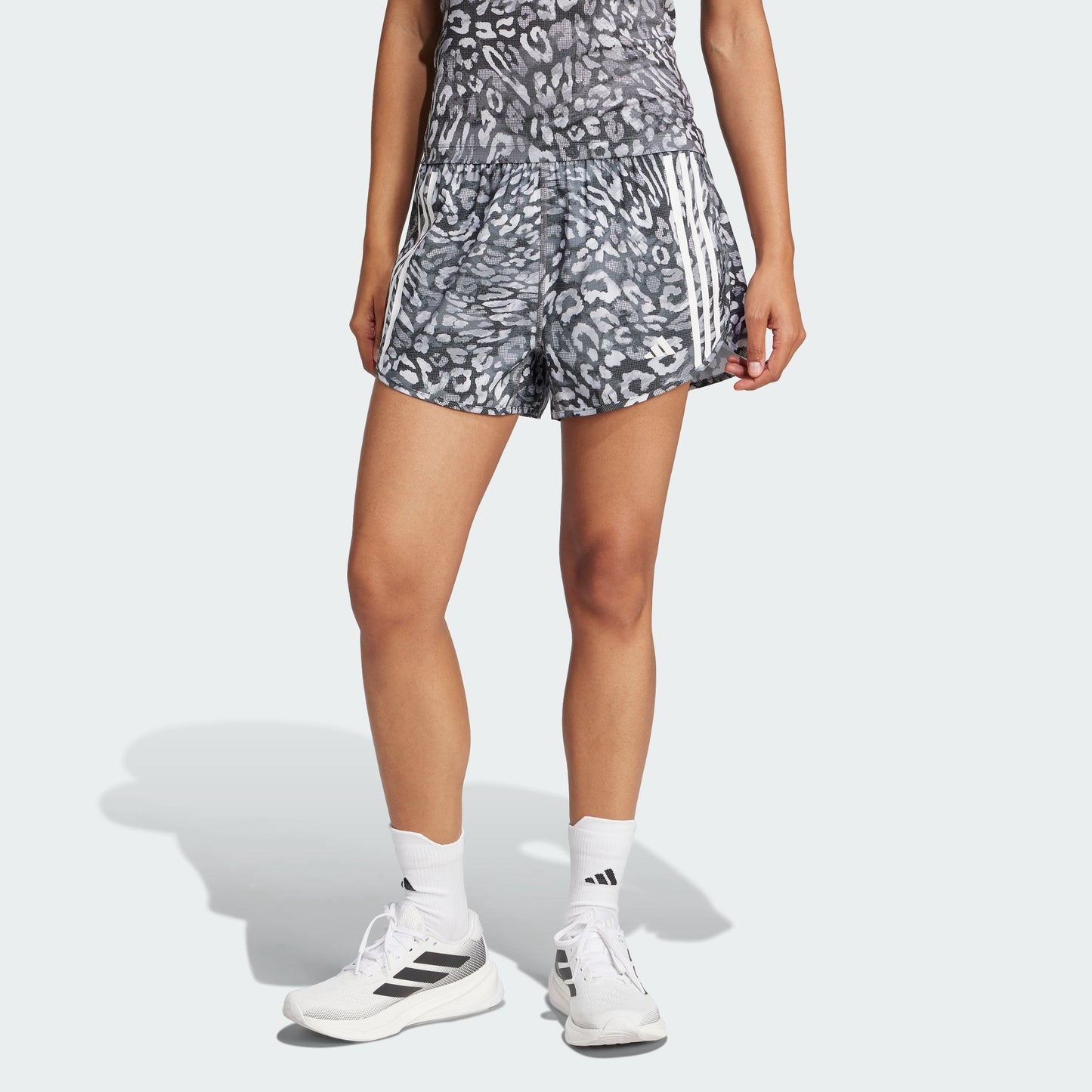 Women's adidas Own the Run CLIMACOOL 3-Stripes Shorts