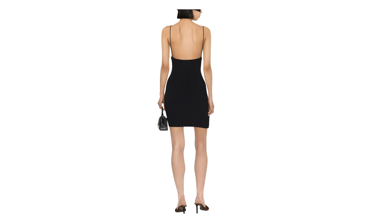 Knit Mini Dress WMNS "Black" S75CV0594S18171900