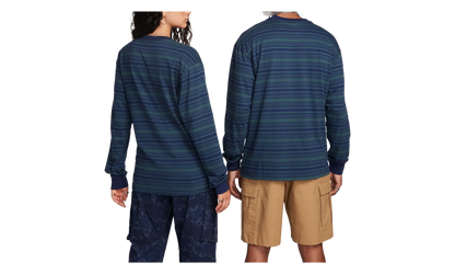 SB Long Sleeve Skate T-Shirt "Midnight Navy / Deep Jungle" FN4643 410