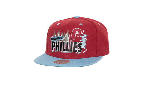 MLB Cooperstown Buzz Snapback Cap "Philadelphia Phillies - Maroon" HHSS7241 PPHYYPPPMARO