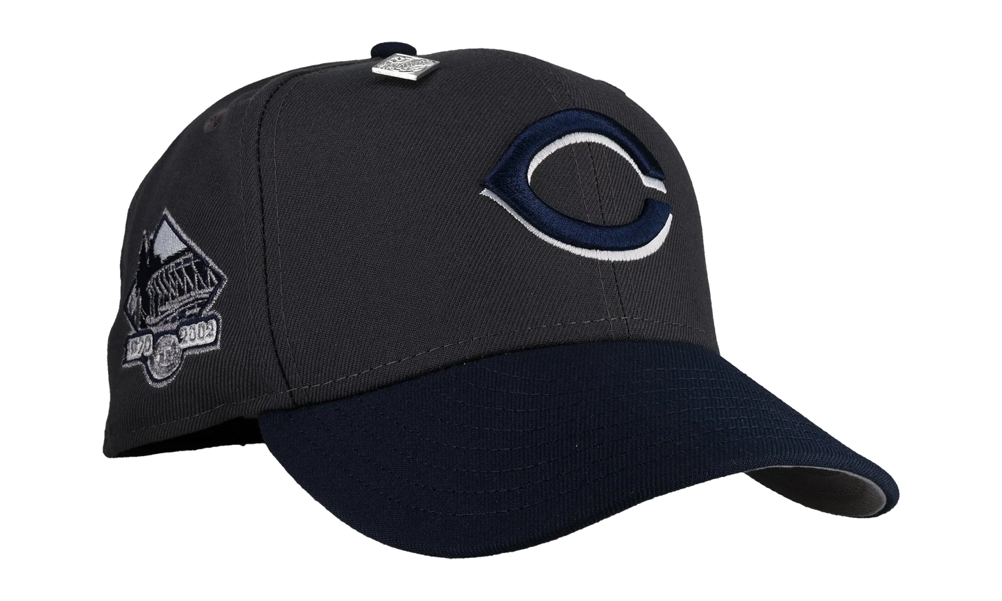 59FIFTY Cincinnati Reds 1970-2002 Fitted Hat ""Flint"" NE99