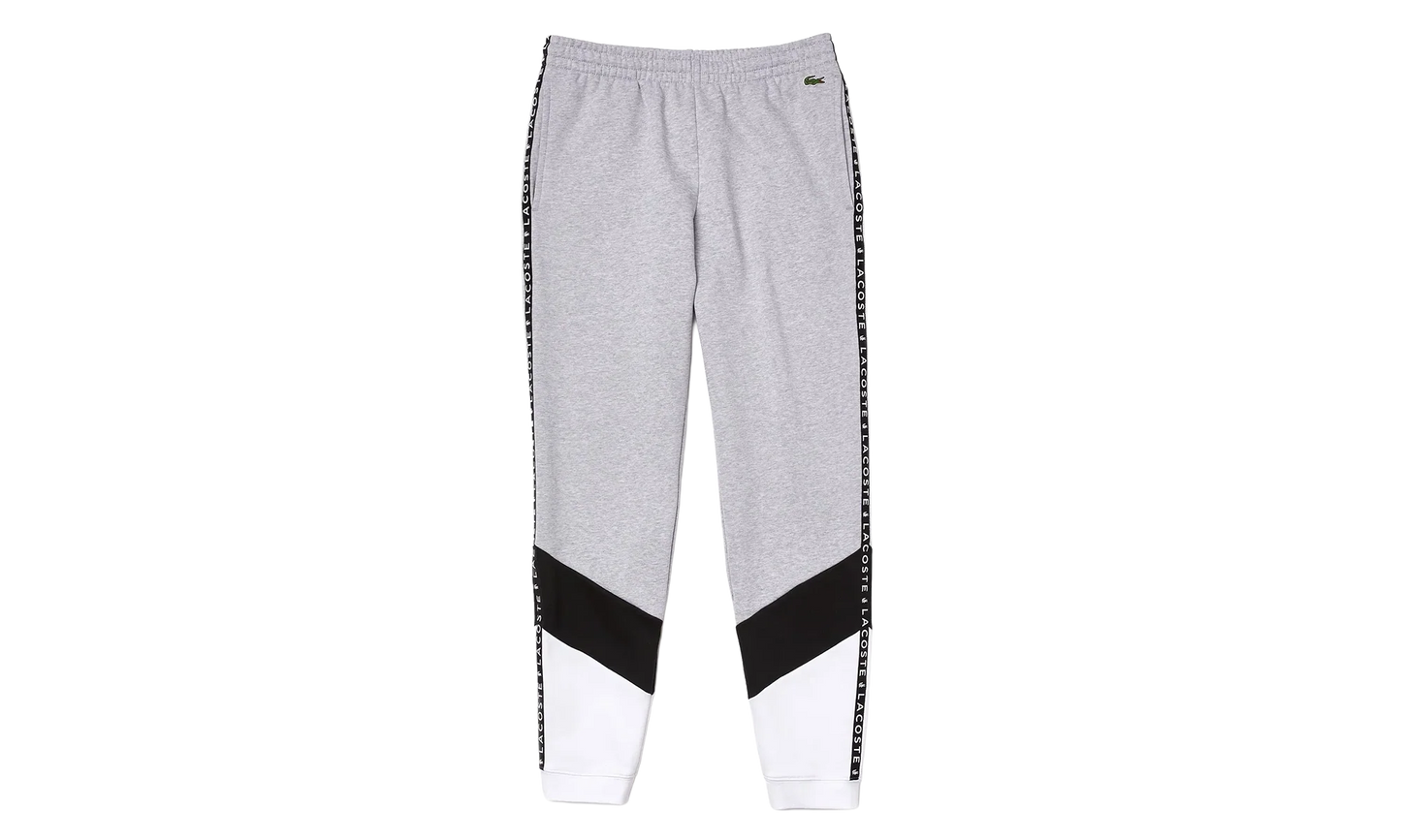 Signature Striped Colorblock Fleece Pants "Grey Chine / Black / White" XH7066 51 SJ1
