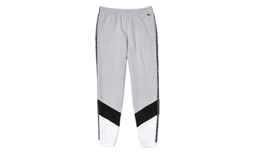 Signature Striped Colorblock Fleece Pants "Grey Chine / Black / White" XH7066 51 SJ1