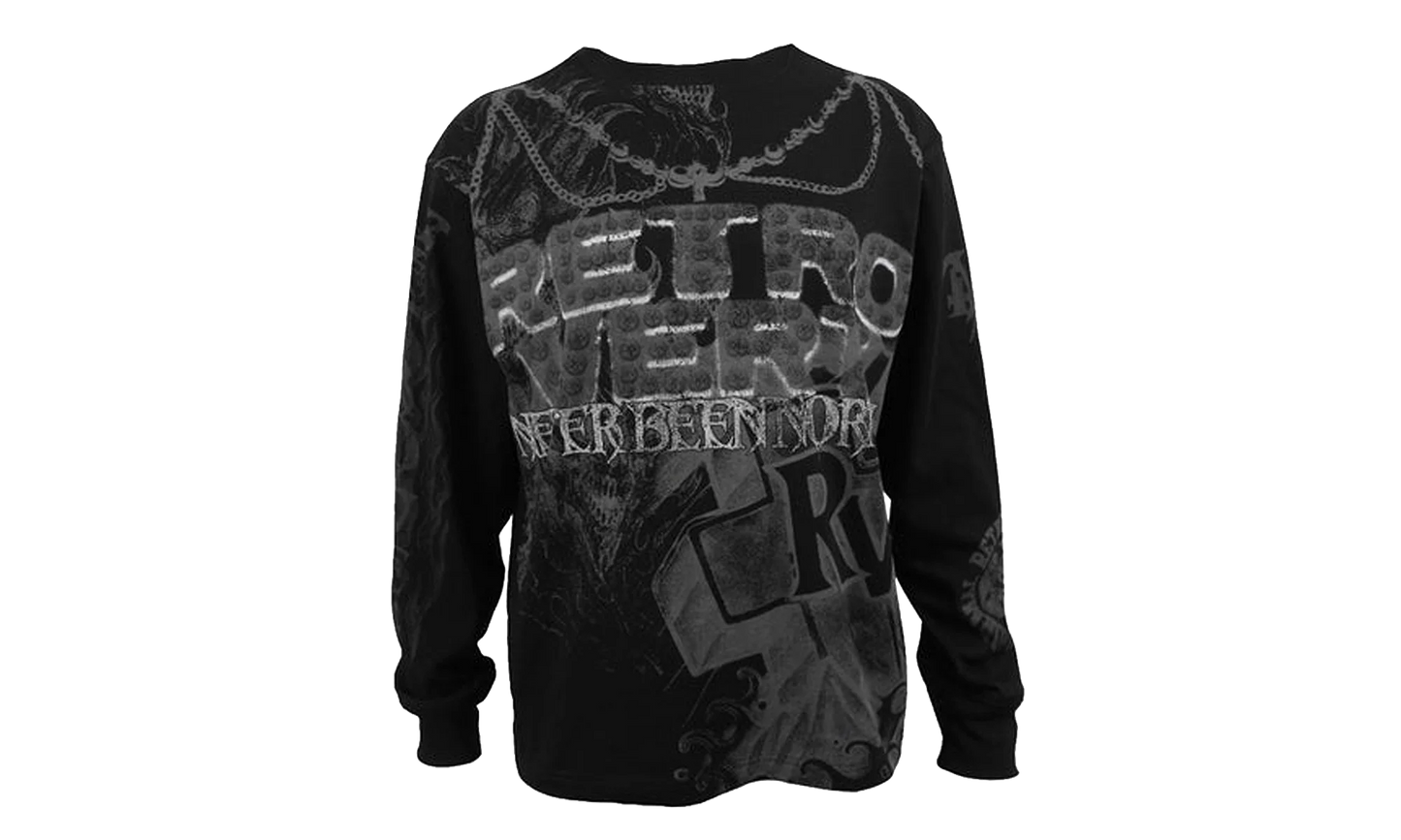 Never Been Normal Thermal Sweatshirt "Black" RET024