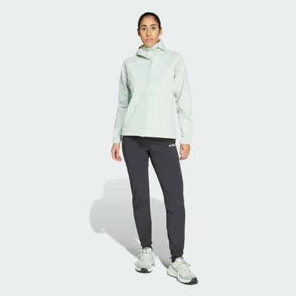 Women's adidas Terrex Xperior Softshell Fleece Hooded Jacket
