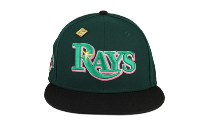 59FIFTY Tampa Bay Rays Refresher Collection 2008 World Series Fitted Hat "Dark Green" 123451291850