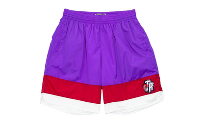 NBA Striped Short "Toronto Raptors - Purple" SHORBW19051 TRAPTPR
