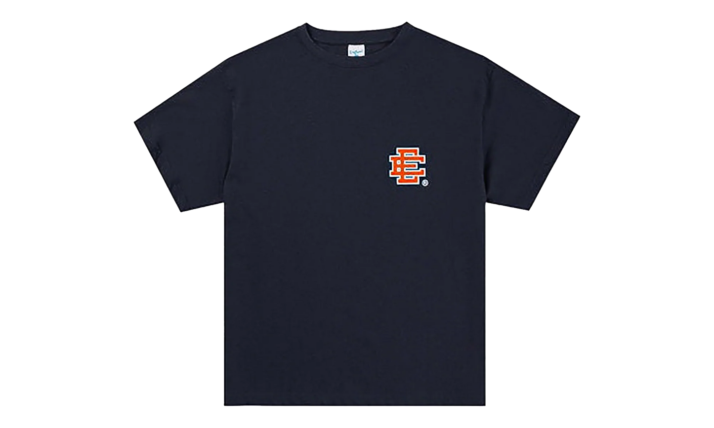 EE BASIC T-SHIRT "SS25 - Ebony/Orange" EE648