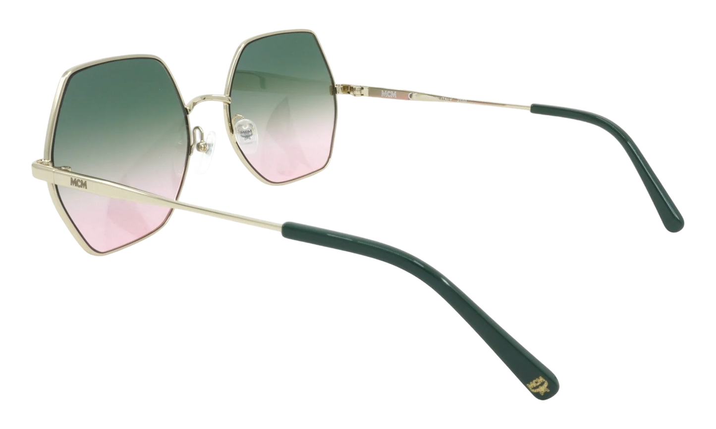 Rectangle Sunglasses "Shiny Gold" MCM140S-727