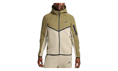 Tech Fleece Windrunner Full-Zip Jacket "Medium Olive / Light Army / Black" HV0949 222
