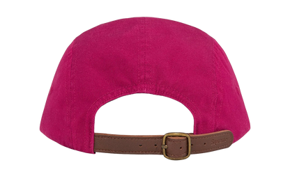 Washed Chino Twill Camp Cap "FW24 - Cranberry" SU27095