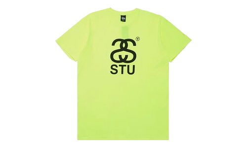 Short Sleeves STU Tee "Neon Yellow" STUS388