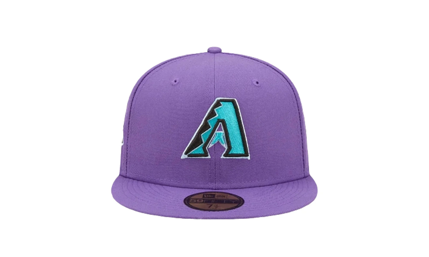 59Fifty MLB Arizona Diamondbacks Cloud Under Fitted Hat "Purple" 60243788