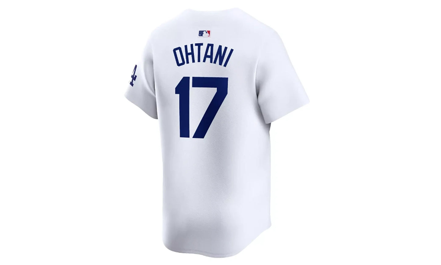 MLB LOS ANGELES DODGERS LIMITED JERSEY "SHOHEI OHTANI #17 - White" T7LM LDHO LD9 4R5
