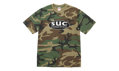 DJ Screw SUC Tee "SS26 - Woodland Camo" SU27361