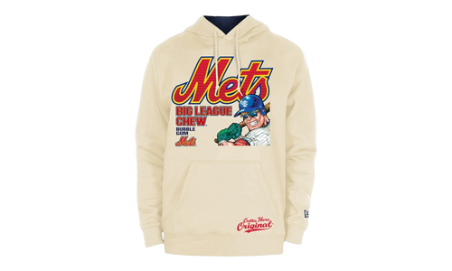 Big League Chew New York Mets Pullover Hoodie "Light Cream" NE496