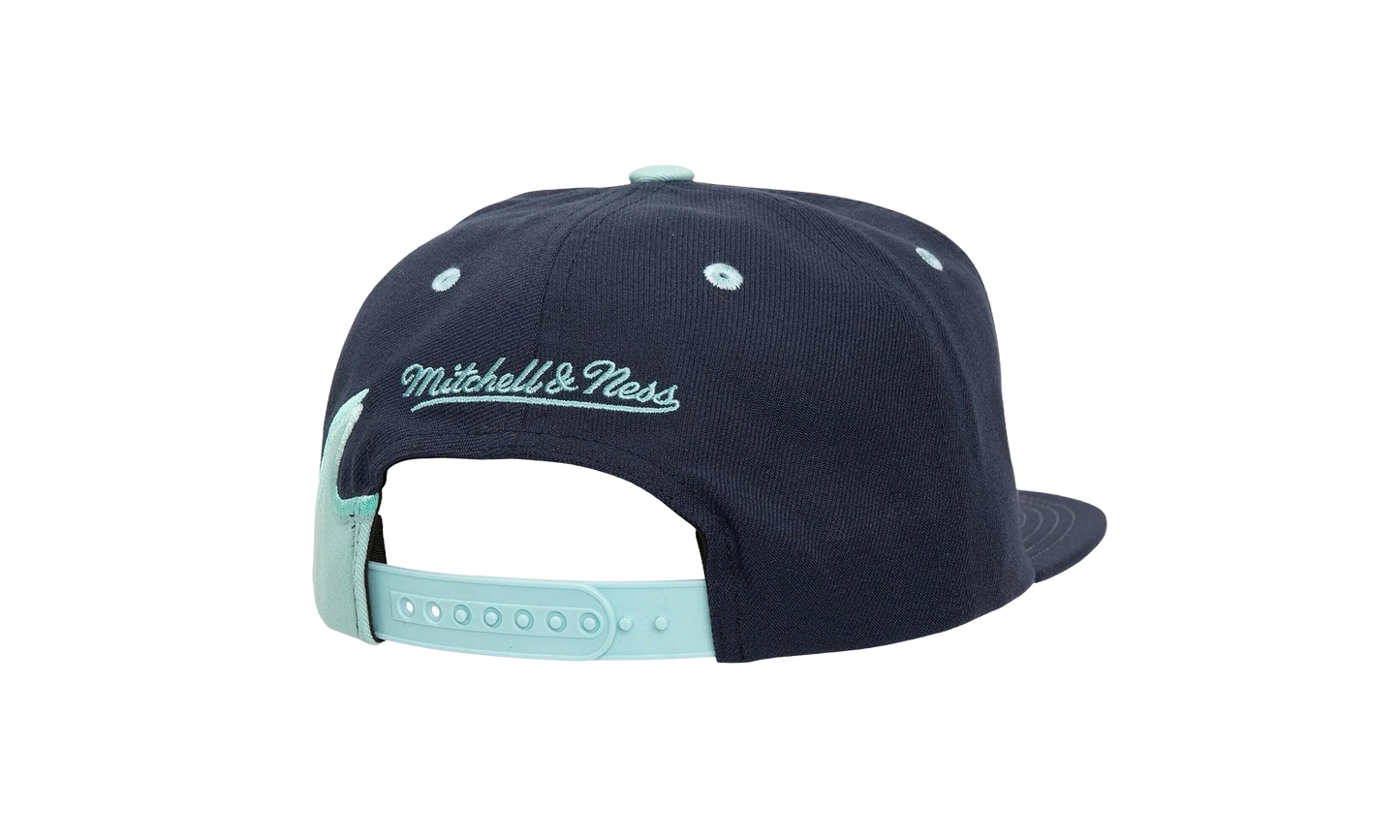 NHL Rising Tide Snapback Cap "Seattle Kraken - Navy" HS8502 SKRNAVY