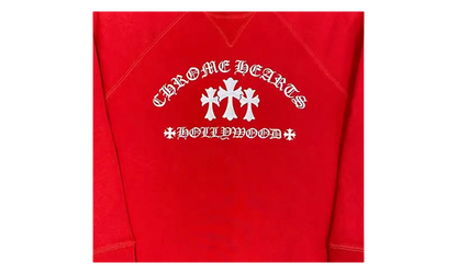 Triple Cross Hollywood Crewneck "Red" CHRM0736