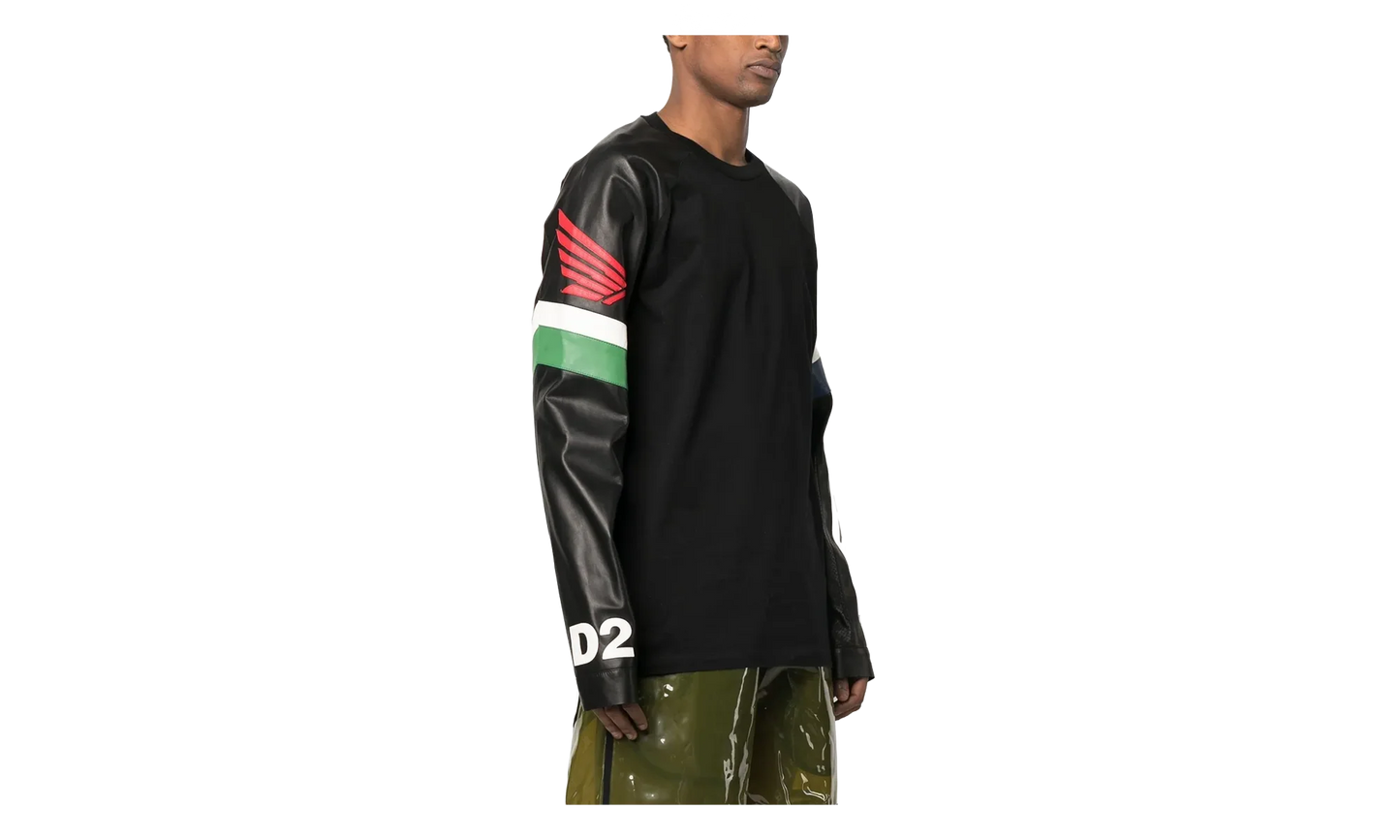 Honda Slouch Raglan Sweatshirt "Black" S71GD1237S23009900
