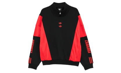 CHAVARRIA WATSONVILLE MOCKNECK Jumper "Black / Red" KD9347