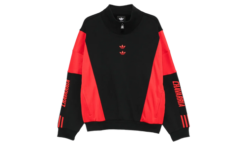 CHAVARRIA WATSONVILLE MOCKNECK Jumper "Black / Red" KD9347